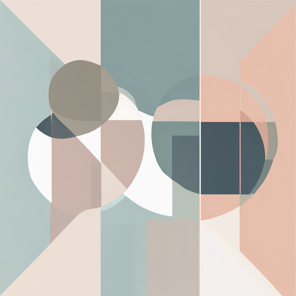 Minimalist artistic interpretation of "best-fit"